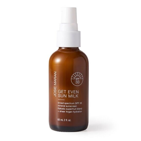Josie Maran Get Even Sun Milk SPF 33 brand new sunscreen - Picture 3 of 10